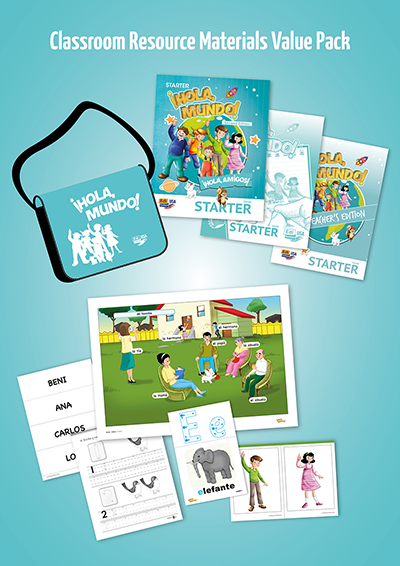 ¡Hola, Mundo! (2nd Ed.) Starter Level – Class Materials