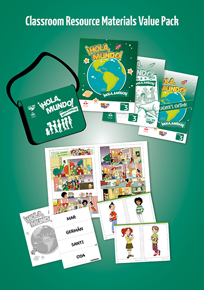 ¡Hola, Mundo! (2nd Ed.) Level 3 – Class Materials