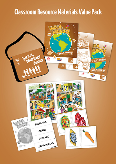 ¡Hola, Mundo! (2nd Ed.) Level 4 – Class Materials