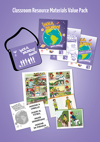 ¡Hola, Mundo! (2nd Ed.) Level 5 – Class Materials