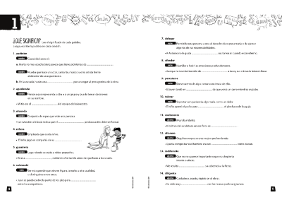 Cuaderno de vocabulario